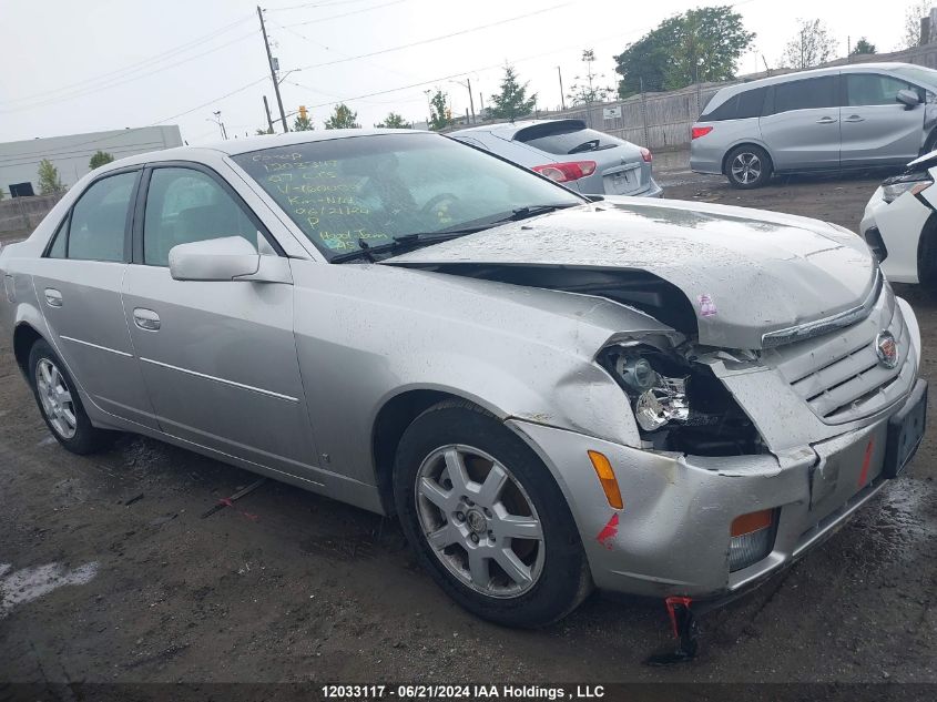2007 Cadillac Cts VIN: 1G6DM57T470160009 Lot: 12033117