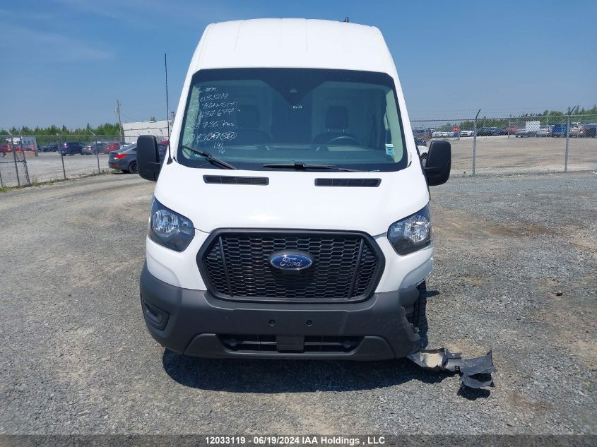 2022 Ford Transit T-250 VIN: 1FTBR2X89NKA37677 Lot: 12033119