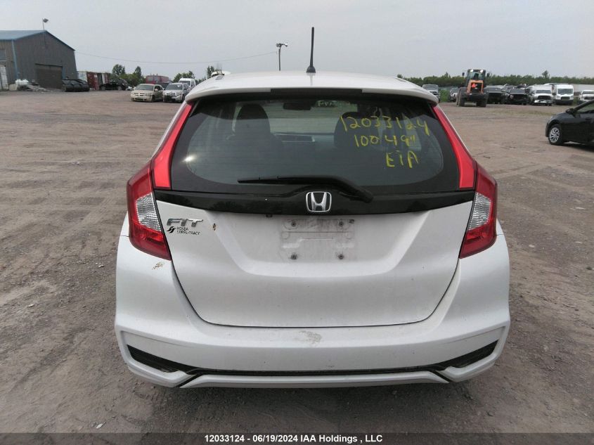 2019 Honda Fit Lx VIN: 3HGGK5H52KM100494 Lot: 12033124