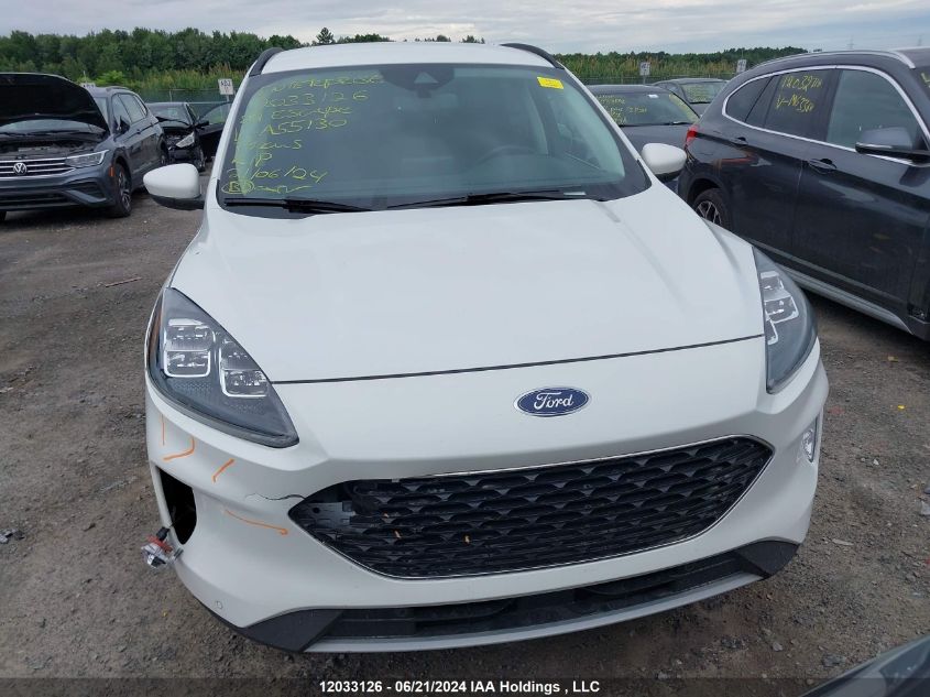 2022 Ford Escape Titanium VIN: 1FMCU9J92NUA55130 Lot: 12033126