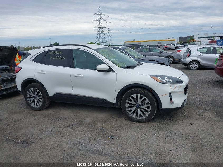 2022 Ford Escape Titanium VIN: 1FMCU9J92NUA55130 Lot: 12033126