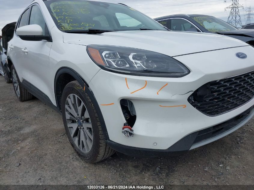 2022 Ford Escape Titanium VIN: 1FMCU9J92NUA55130 Lot: 12033126