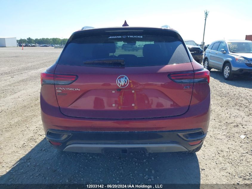 2021 Buick Envision VIN: LRBFZPR46MD182394 Lot: 12033142