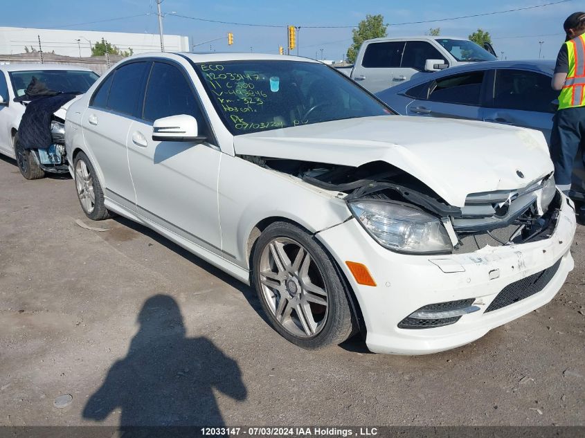 WDDGF8BB4BA498846 2011 Mercedes-Benz C 300 4Matic