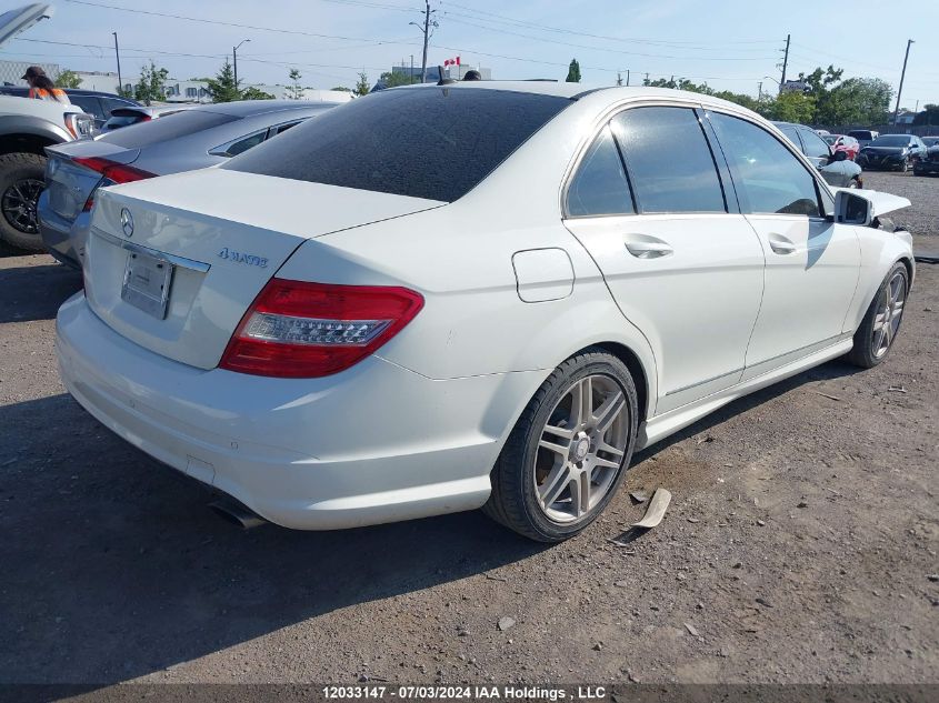 WDDGF8BB4BA498846 2011 Mercedes-Benz C 300 4Matic