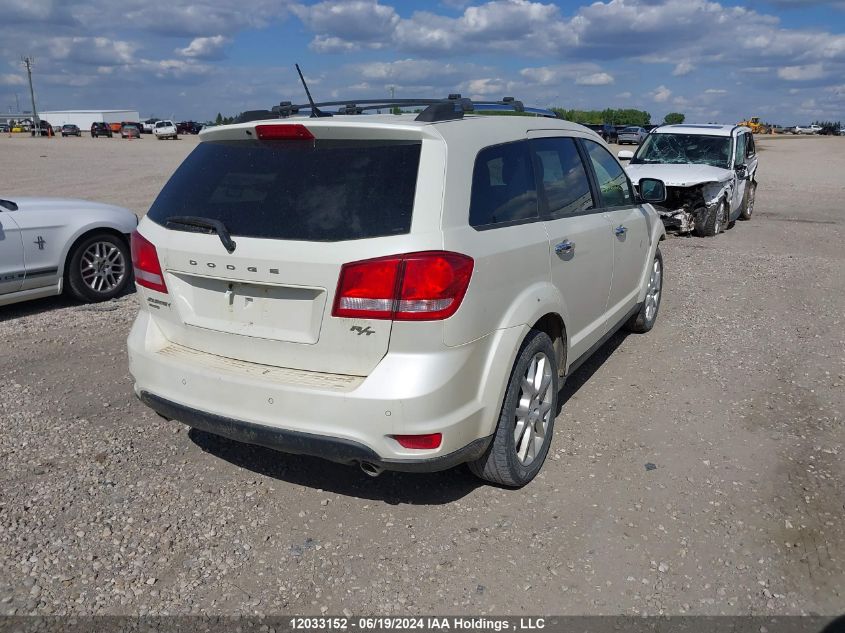 2013 Dodge Journey R/T VIN: 3C4PDDFG4DT589707 Lot: 12033152