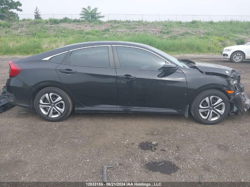 2018 Honda Civic Lx VIN: 2HGFC2F54JH025210 Lot: 12033153