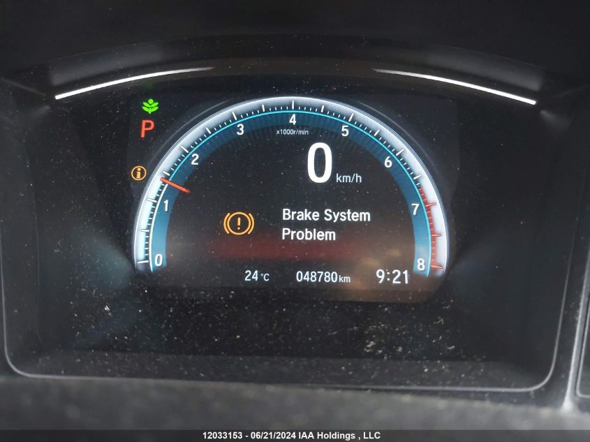 2018 Honda Civic Lx VIN: 2HGFC2F54JH025210 Lot: 12033153