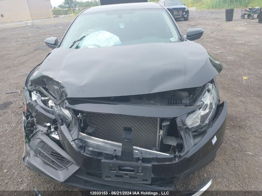 2018 Honda Civic Lx VIN: 2HGFC2F54JH025210 Lot: 12033153