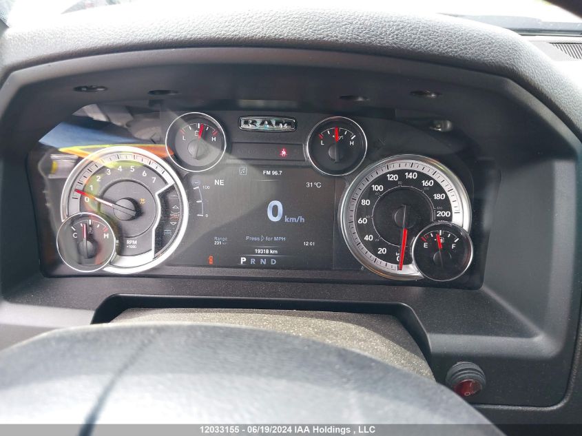 2022 Ram 1500 Classic Tradesman VIN: 1C6RR7KT4NS235727 Lot: 12033155