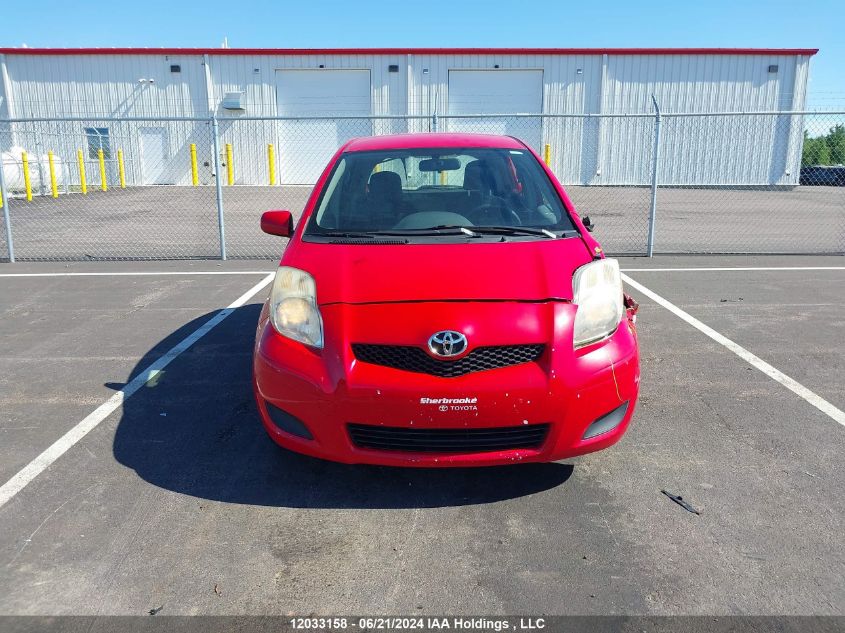 2010 Toyota Yaris Le/Rs VIN: JTDKT4K34A5306430 Lot: 12033158