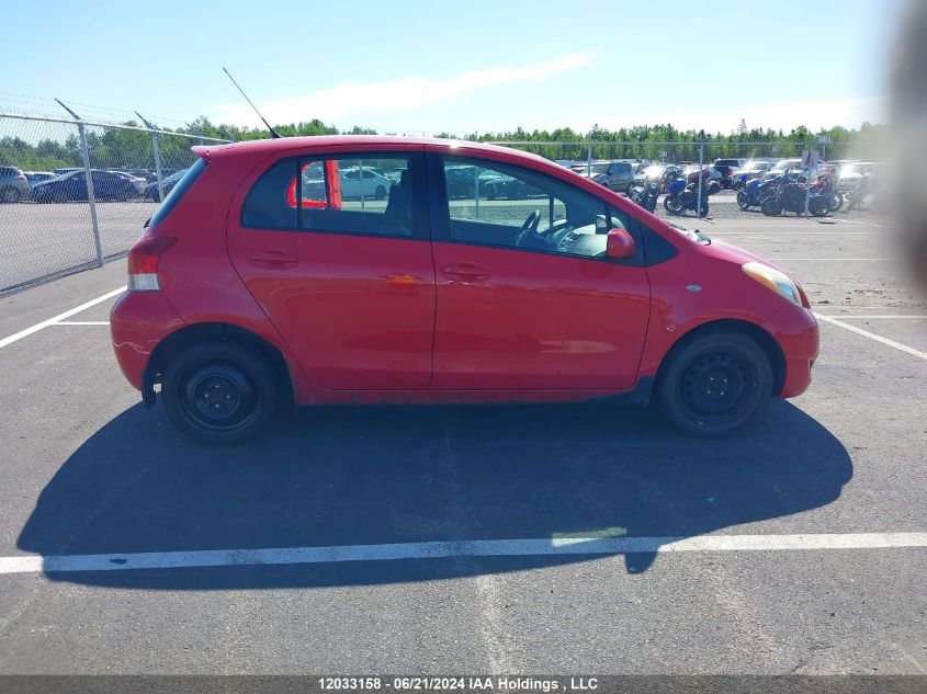 2010 Toyota Yaris Le/Rs VIN: JTDKT4K34A5306430 Lot: 12033158