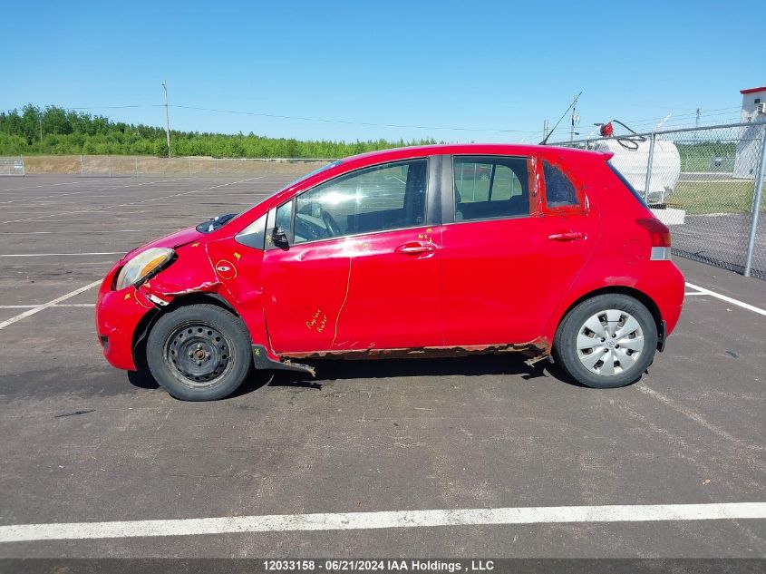 2010 Toyota Yaris Le/Rs VIN: JTDKT4K34A5306430 Lot: 12033158