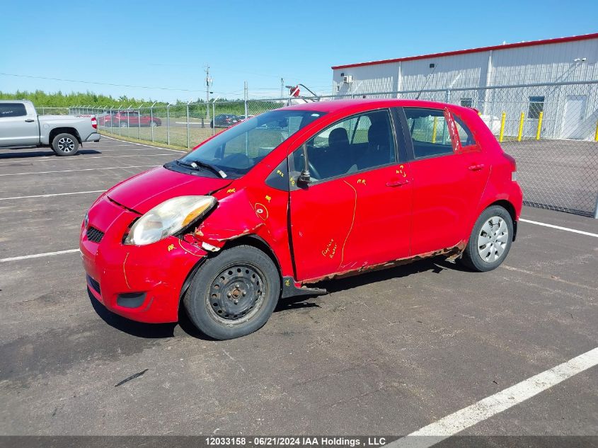 2010 Toyota Yaris Le/Rs VIN: JTDKT4K34A5306430 Lot: 12033158