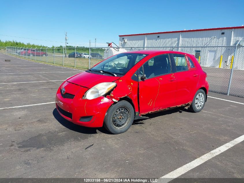 2010 Toyota Yaris Le/Rs VIN: JTDKT4K34A5306430 Lot: 12033158