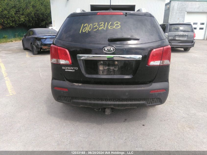 2012 Kia Sorento Lx VIN: 5XYKT3A25CG208925 Lot: 12033168