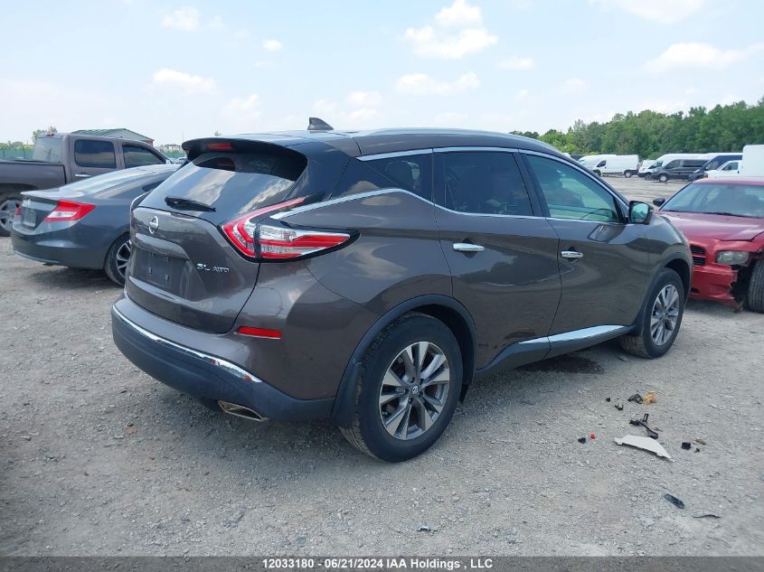 2017 Nissan Murano VIN: 5N1AZ2MH6HN200459 Lot: 12033180