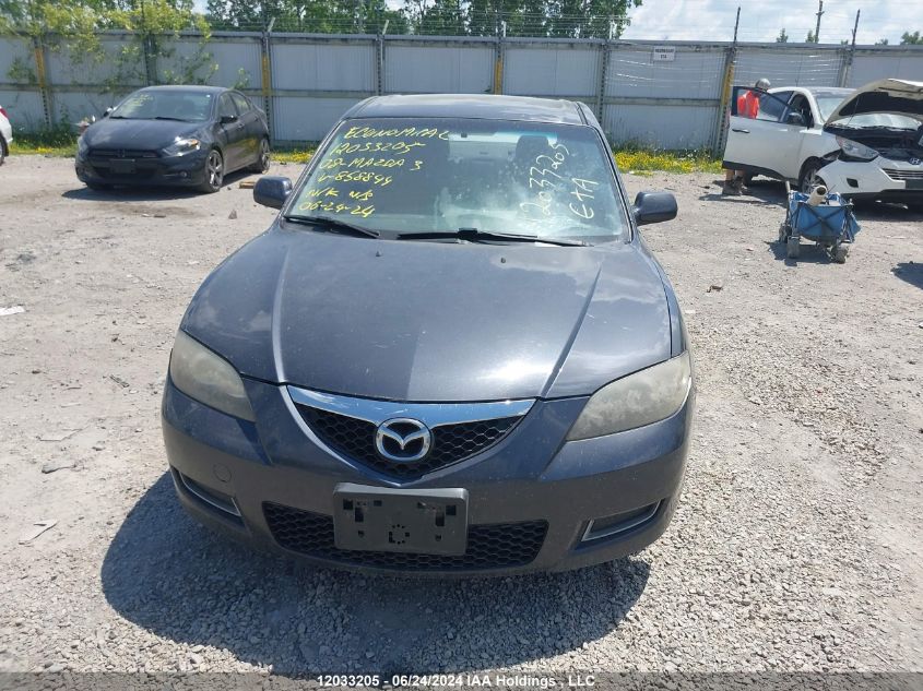 2008 Mazda Mazda3 VIN: JM1BK32F681858844 Lot: 12033205