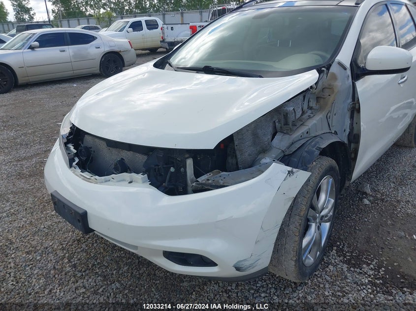 2011 Nissan Murano Le VIN: JN8AZ1MW6BW186128 Lot: 12033214