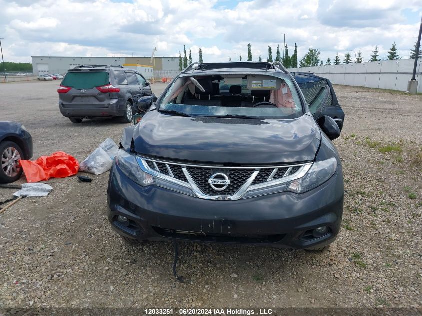 2012 Nissan Murano Sl VIN: JN8AZ1MW2CW206862 Lot: 12033251