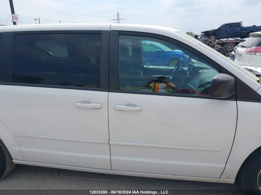 2016 Dodge Grand Caravan Se/Sxt VIN: 2C4RDGBG3GR391482 Lot: 12033288