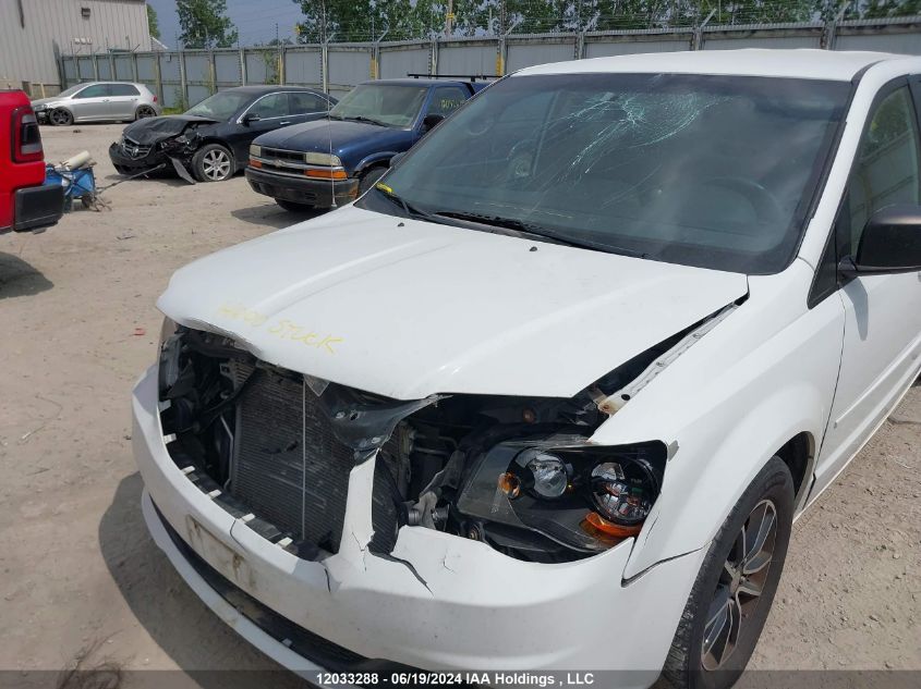 2016 Dodge Grand Caravan Se/Sxt VIN: 2C4RDGBG3GR391482 Lot: 12033288