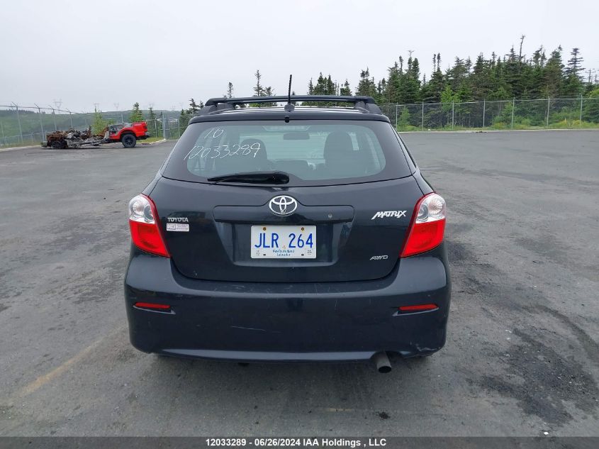 2010 Toyota Corolla Matrix S VIN: 2T1LE4EE3AC017294 Lot: 12033289