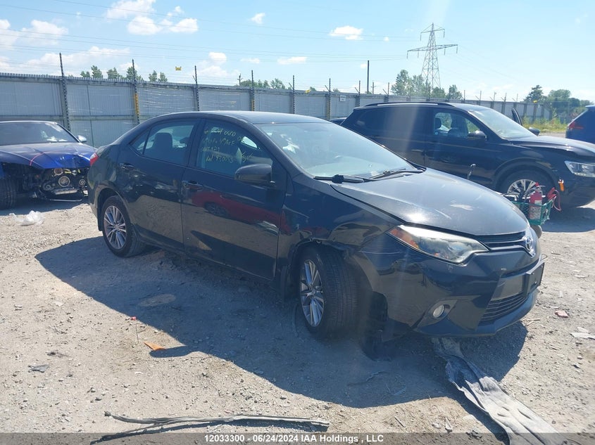 2015 Toyota Corolla Le VIN: 2T1BURHEXFC430053 Lot: 12033300