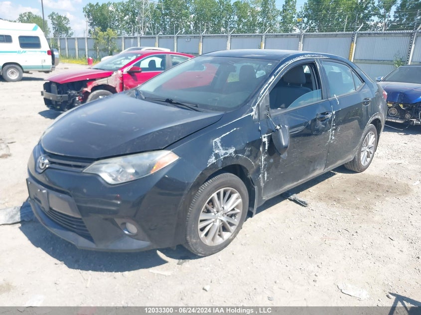 2015 Toyota Corolla Le VIN: 2T1BURHEXFC430053 Lot: 12033300