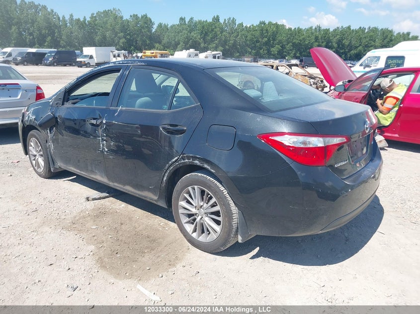 2015 Toyota Corolla Le VIN: 2T1BURHEXFC430053 Lot: 12033300