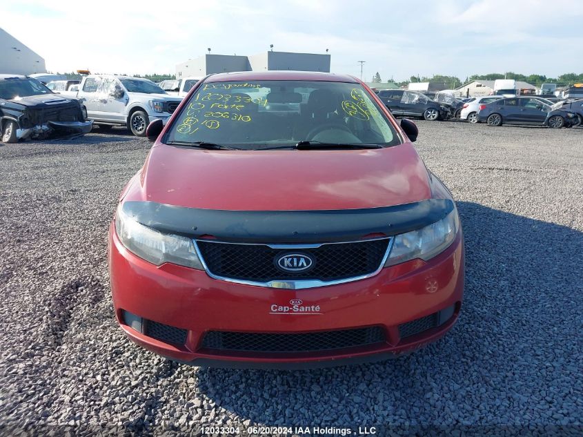 2010 Kia Forte Ex VIN: KNAFU4A23A5206310 Lot: 12033304
