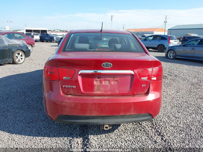 2010 Kia Forte Ex VIN: KNAFU4A23A5206310 Lot: 12033304