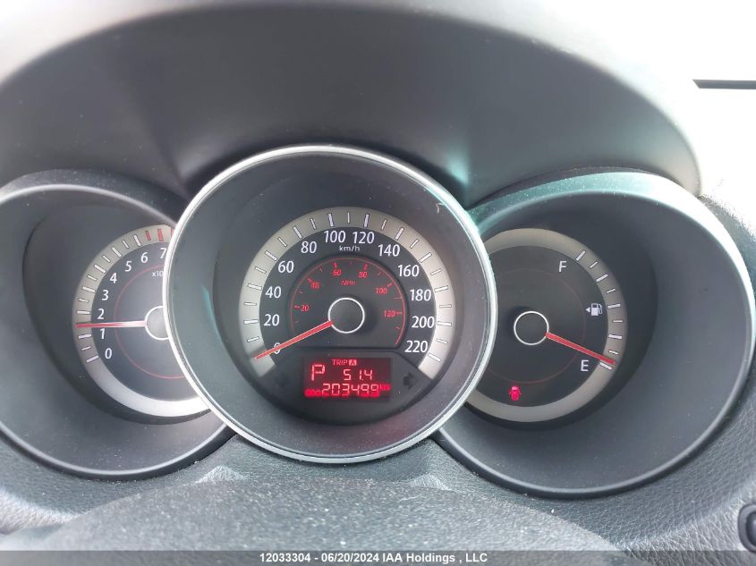 2010 Kia Forte Ex VIN: KNAFU4A23A5206310 Lot: 12033304