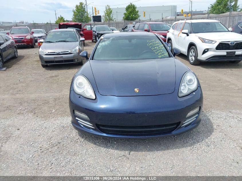 2012 Porsche Panamera VIN: WP0AA2A74CL071441 Lot: 12033306