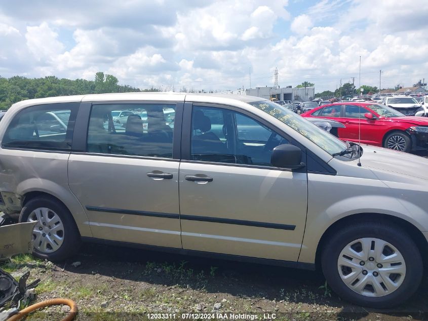 2014 Dodge Grand Caravan Se VIN: 2C4RDGBG2ER309299 Lot: 12033311
