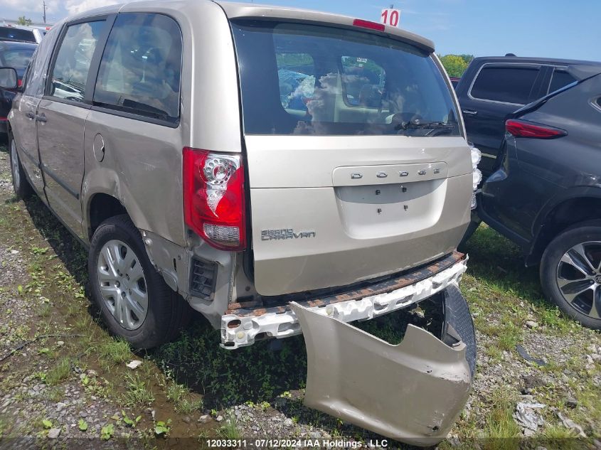 2014 Dodge Grand Caravan Se VIN: 2C4RDGBG2ER309299 Lot: 12033311