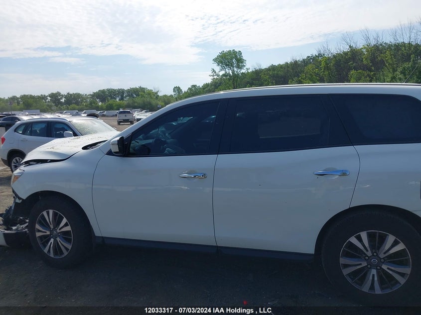 2017 Nissan Pathfinder S/Sv/Sl/Platinum VIN: 5N1DR2MN9HC657958 Lot: 12033317