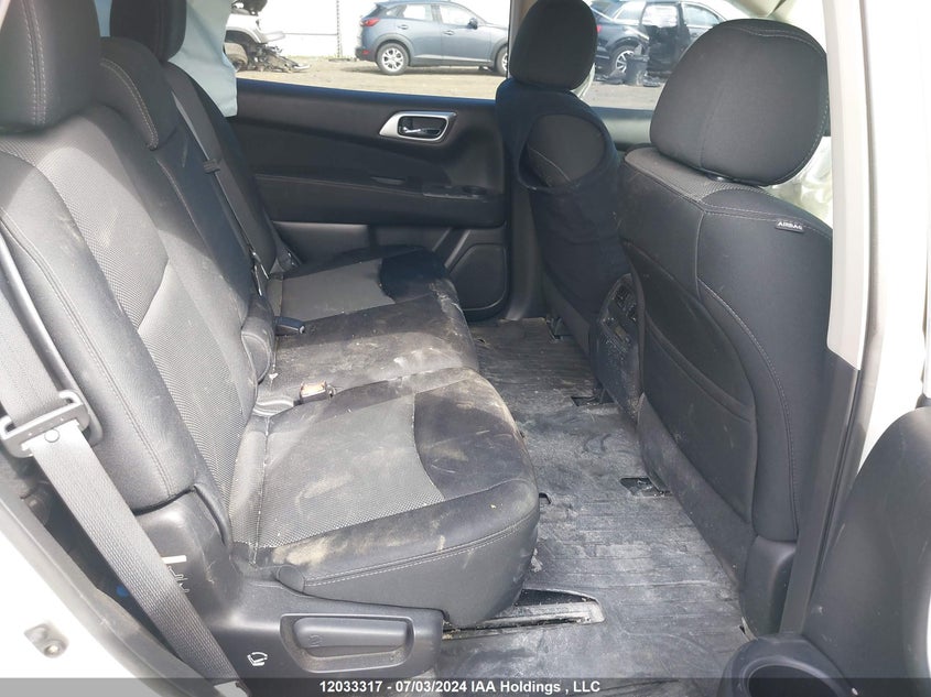 2017 Nissan Pathfinder S/Sv/Sl/Platinum VIN: 5N1DR2MN9HC657958 Lot: 12033317