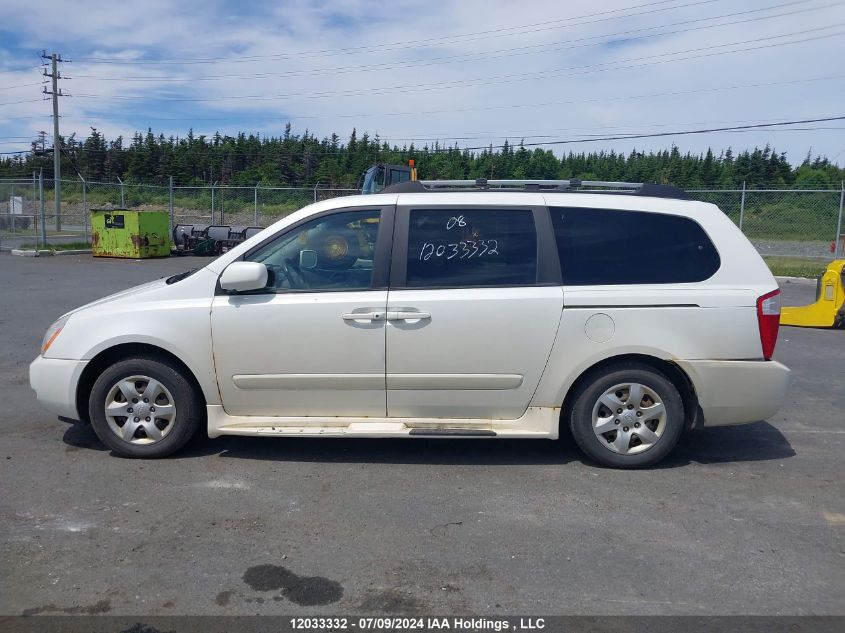 2008 Kia Sedona VIN: KNDMB233586268936 Lot: 12033332