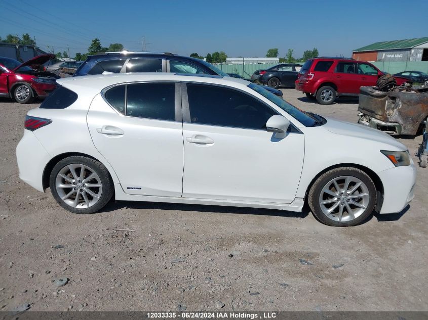 2011 Lexus Ct 200 VIN: JTHKD5BH1B2002438 Lot: 12033335