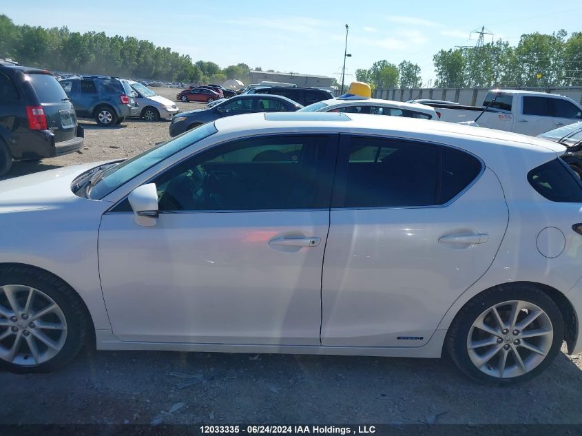 2011 Lexus Ct 200 VIN: JTHKD5BH1B2002438 Lot: 12033335