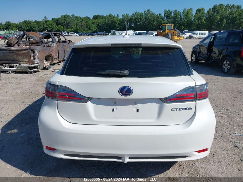 2011 Lexus Ct 200 VIN: JTHKD5BH1B2002438 Lot: 12033335