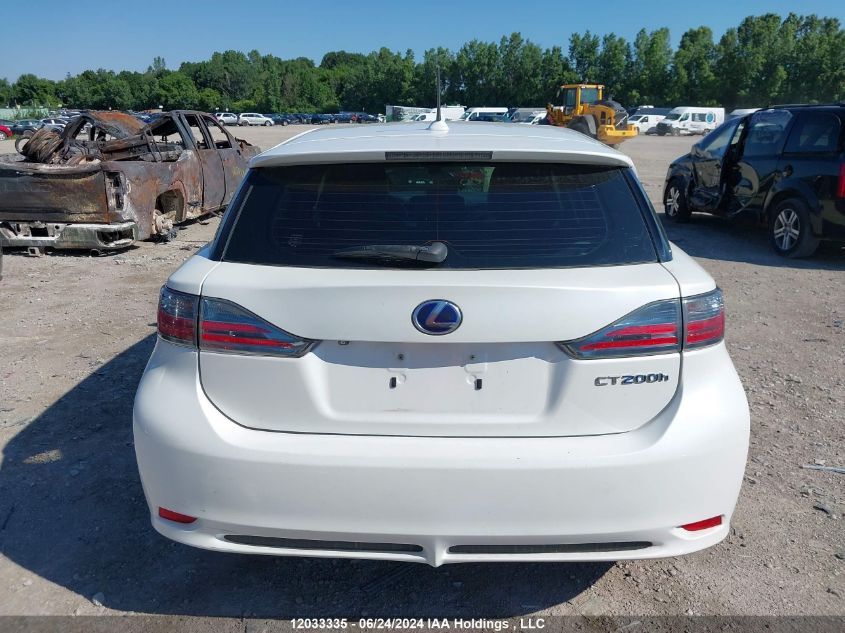 2011 Lexus Ct 200 VIN: JTHKD5BH1B2002438 Lot: 12033335