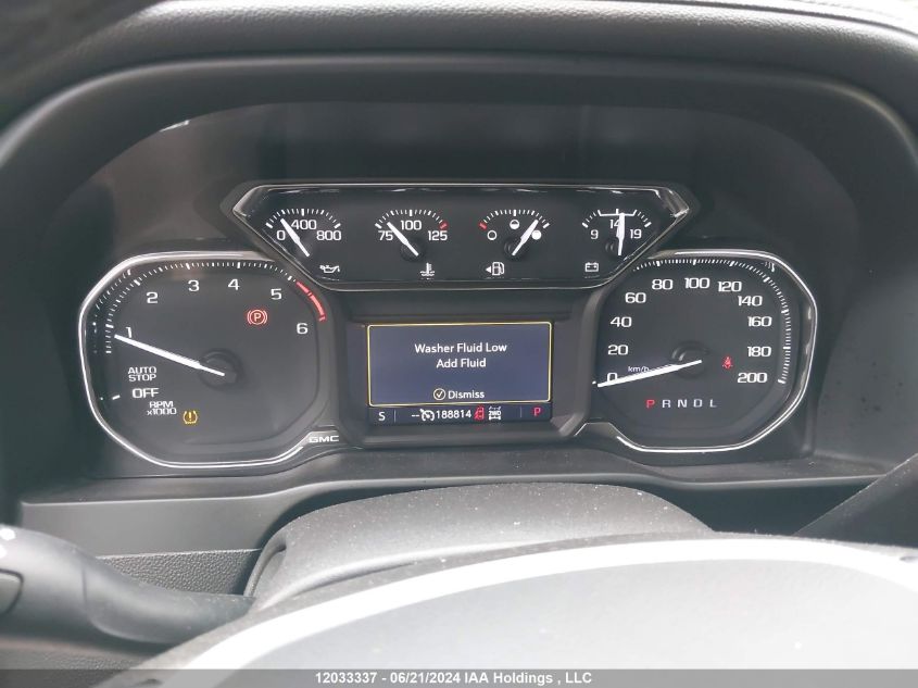 2021 GMC Sierra K1500 Elevation VIN: 3GTU9CET8MG452839 Lot: 12033337