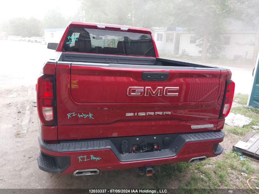 2021 GMC Sierra K1500 Elevation VIN: 3GTU9CET8MG452839 Lot: 12033337