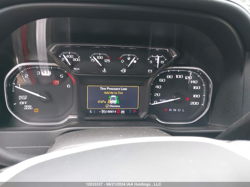 2021 GMC Sierra K1500 Elevation VIN: 3GTU9CET8MG452839 Lot: 12033337