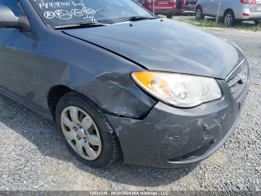 2008 Hyundai Elantra VIN: KMHDU45D18U295571 Lot: 12033338