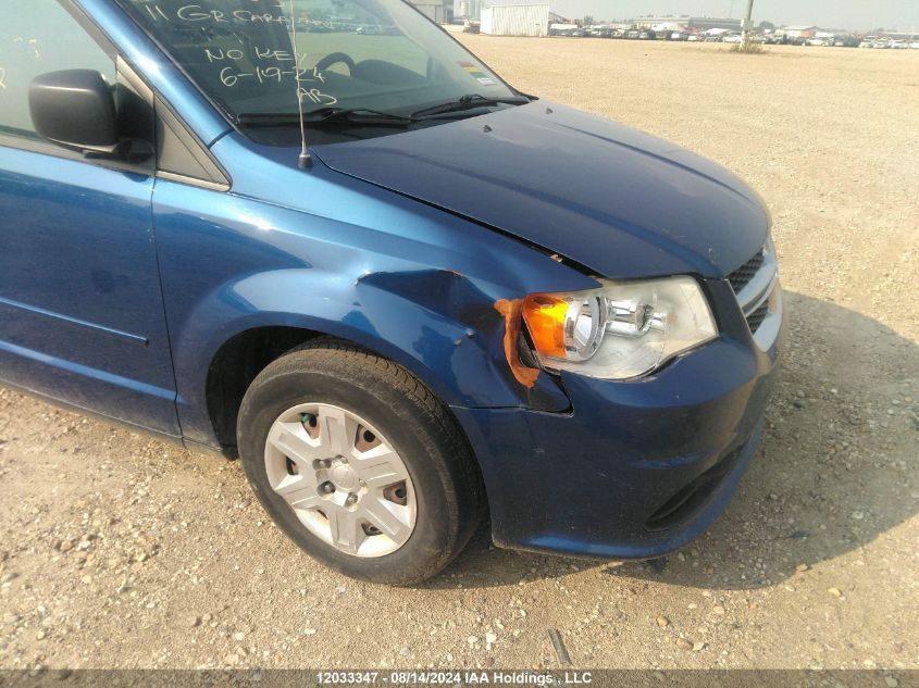 2011 Dodge Grand Caravan Express VIN: 2D4RN4DG6BR708353 Lot: 12033347