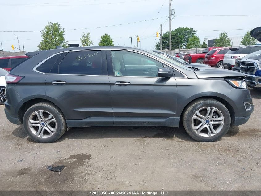 2018 Ford Edge Titanium VIN: 2FMPK4K92JBC07979 Lot: 12033356