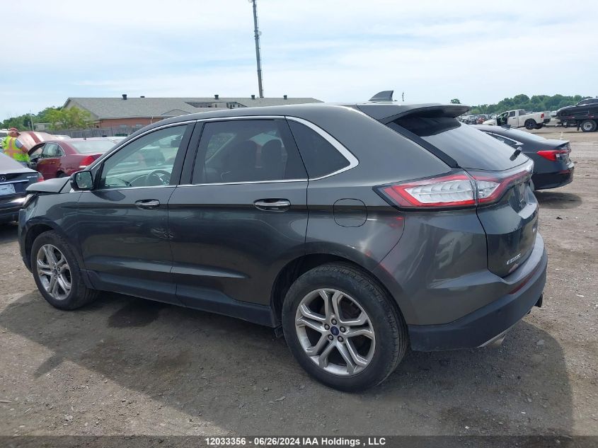 2018 Ford Edge Titanium VIN: 2FMPK4K92JBC07979 Lot: 12033356